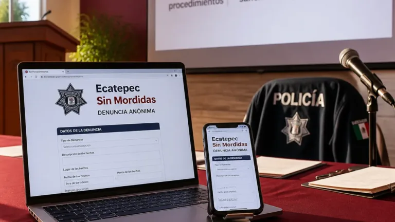 Ecatepec lanza plataforma "Ecatepec Sin Mordidas" para denunciar corrupción y abusos