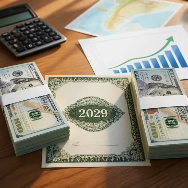 Argentina reduce el cupo del Bonar 2029 y cambia la modalidad de licitación ante suba de tasas
