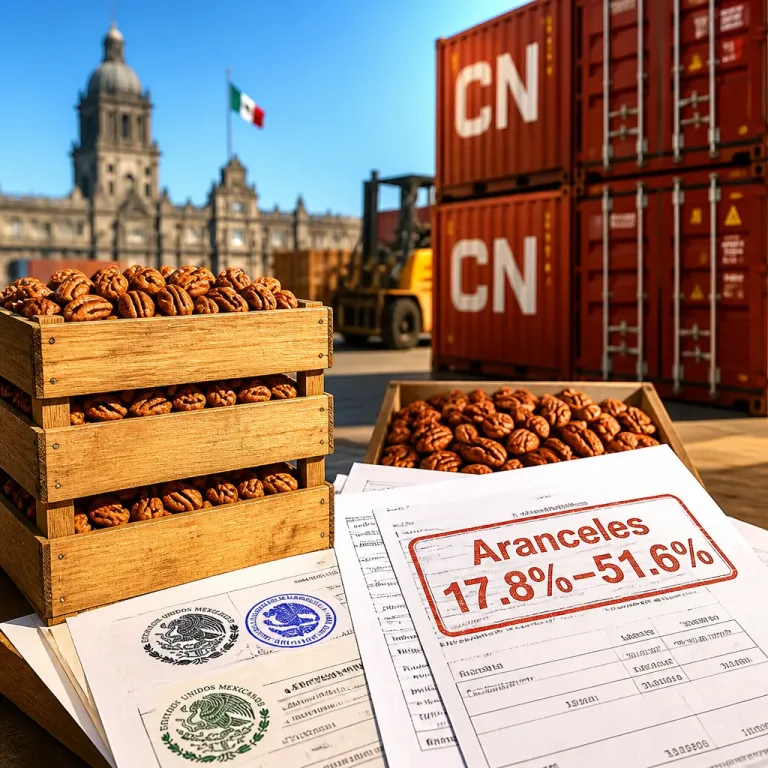 China impone aranceles preliminares a la nuez pecana de México; Gobierno buscará revocarlos