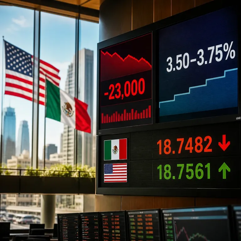 Desaceleración del empleo en EEUU refuerza pausa en alza de tasas y obliga a revisar riesgos para México