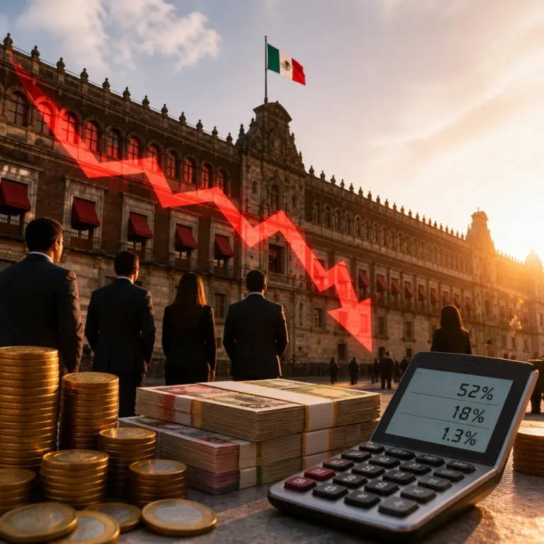 Moody’s advierte que bajo crecimiento y mayor deuda presionan las finanzas públicas de México