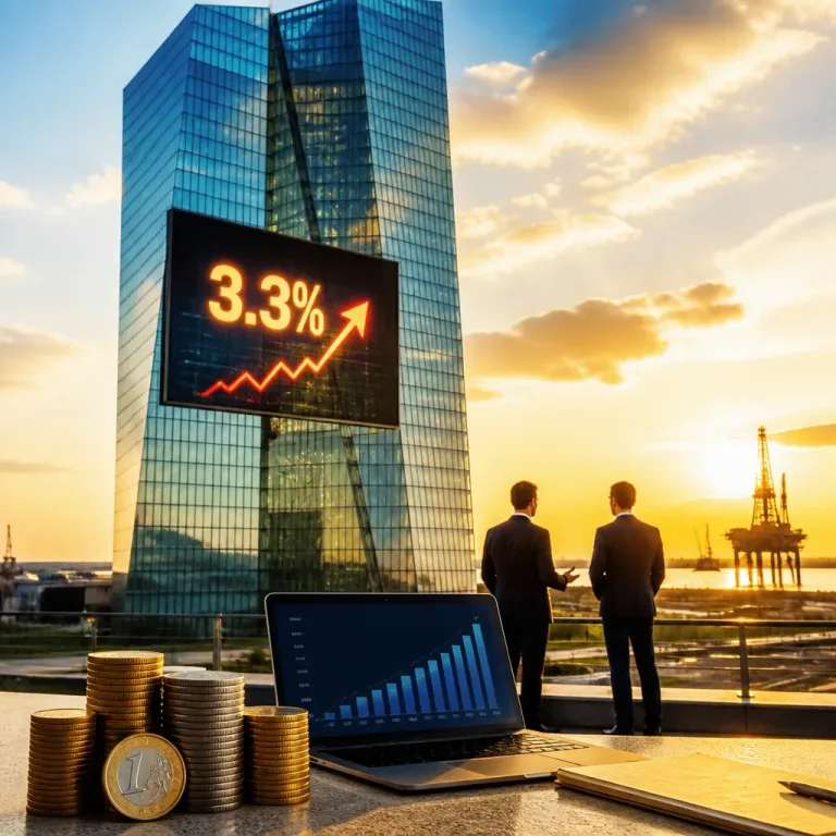 Zona euro acelera en II trimestre y la inflación sube a 3.3%; BCE ante la disyuntiva de más alzas