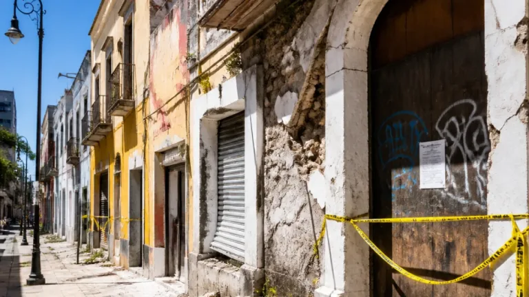 Edificios abandonados en Tuxtla Gutierrez: riesgo estructural, vandalismo y salud pública