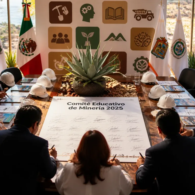 Lanzan Comité Educativo de Minería 2025 para vincular educación, empleo y sustentabilidad