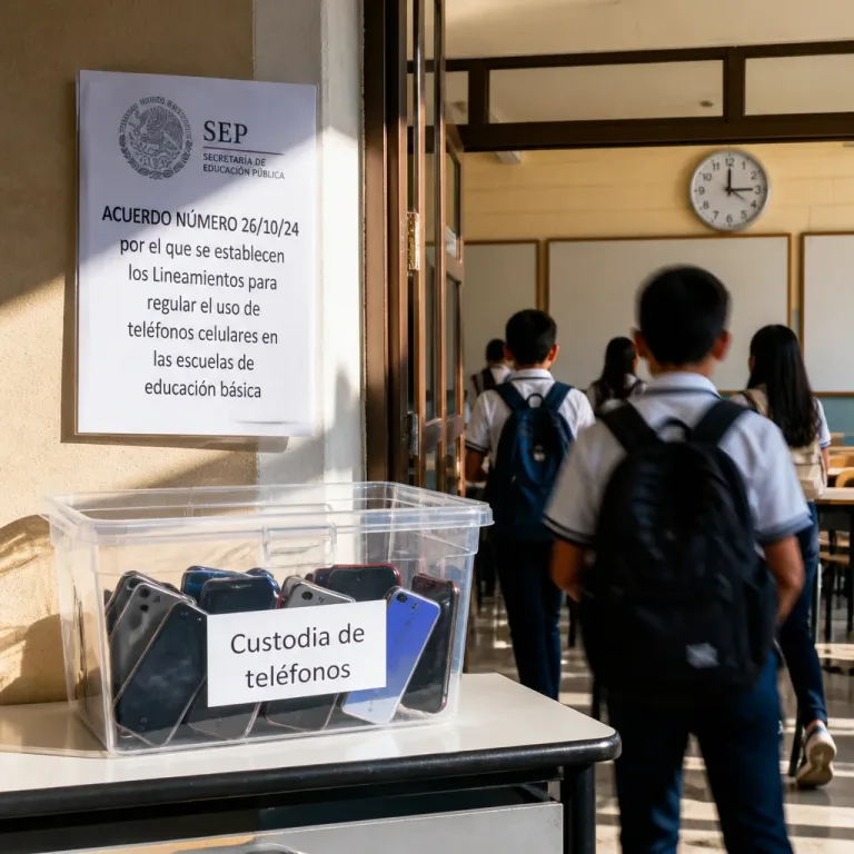 Especialistas advierten insuficiencias en el acuerdo de la SEP sobre uso de celulares en escuelas