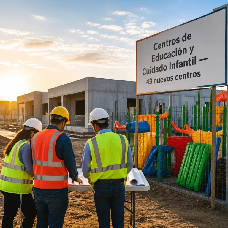 Gobierno anuncia 43 nuevos Centros de Educación y Cuidado Infantil con inversión de 1,980 mdp