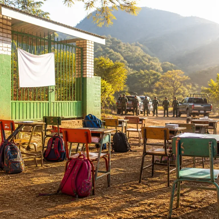 Violencia en Sierra de Guerrero impide inicio de clases y deja casi un año sin educación