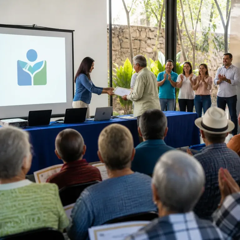 Adultos mayores de Escobedo completan taller digital que busca cerrar la brecha tecnológica