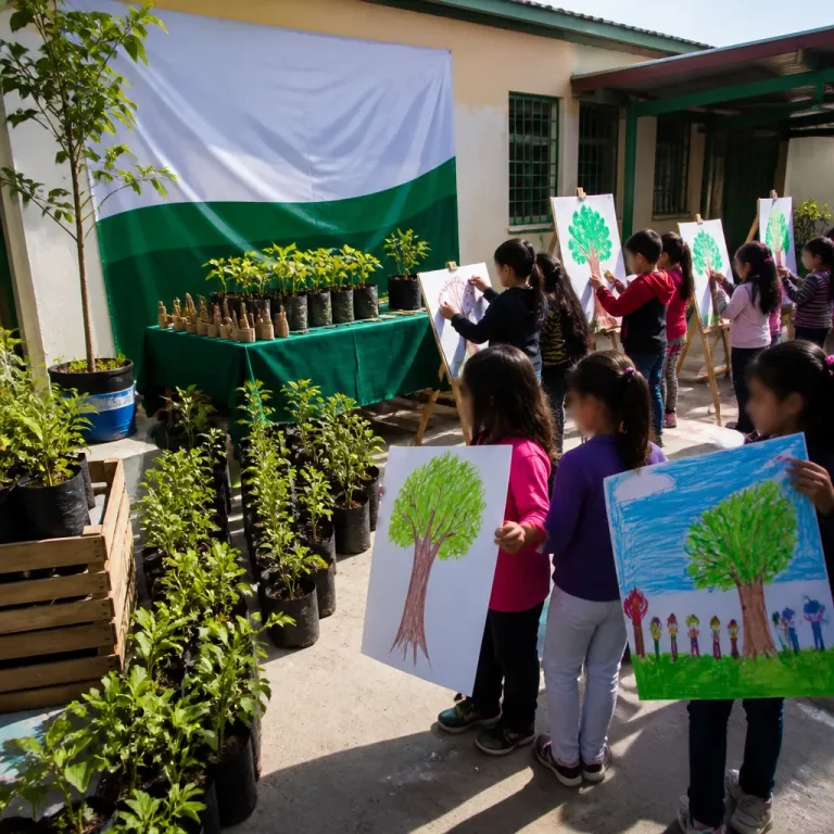 IHE y Conafor intensifican educación ambiental en primarias de Hidalgo con reforestación y concurso