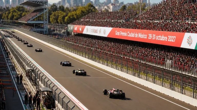 El México GP 2027 en el Autódromo Hermanos Rodríguez: será del 29 al 31 de octubre