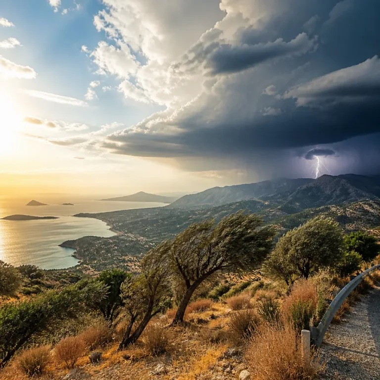Vaguada atlántica deja inestabilidad: lluvias, tormentas y descenso de temperaturas en España
