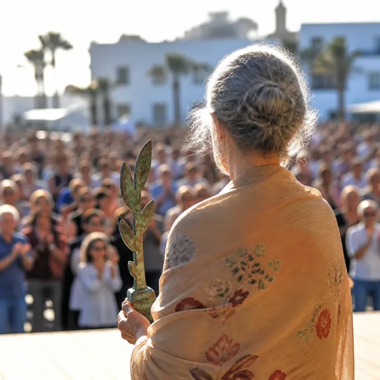 Luisa Gavasa reclama más papeles y respeto para las actrices maduras tras recibir premio en Conil