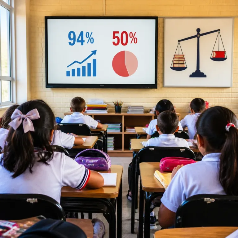 Sólo la mitad de los alumnos llega a sexto grado con aprendizajes satisfactorios, revela informe