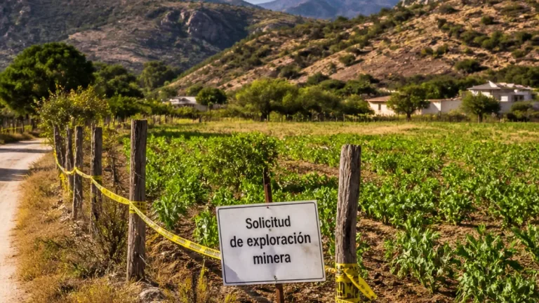 Empresas inician trámite de exploración de oro y plata en Xalisco; comunidad y suelo agrícola en la mira
