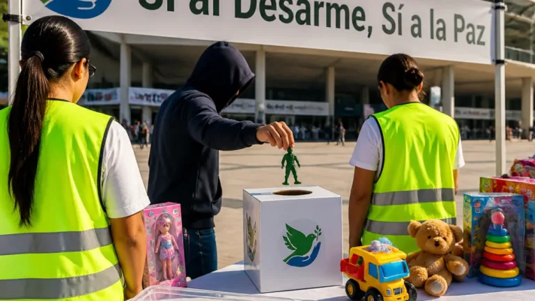 En Guasave inicia canje de armas 'Sí al Desarme, Sí a la Paz' con primer pago de 5,000 pesos