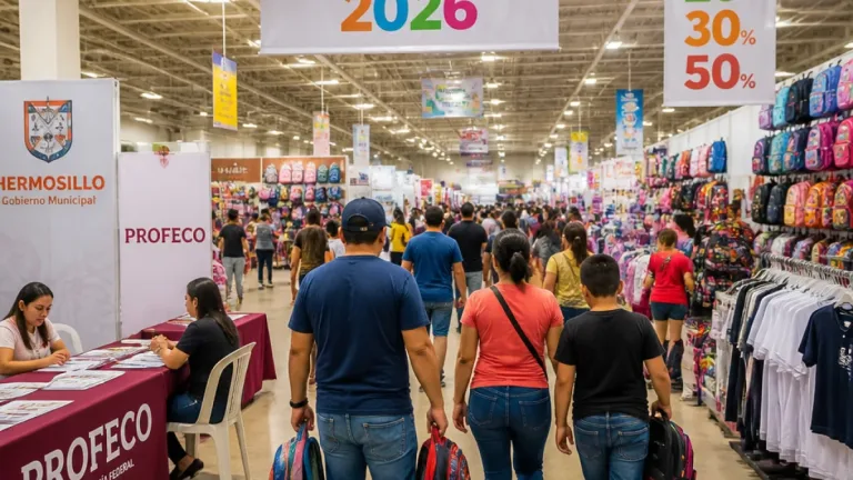 En Hermosillo arranca la Expo por el Regreso a Clases 2026 con 80 comerciantes y ofertas
