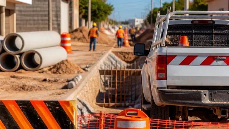 En marcha rehabilitación de la avenida Agricultura en Delicias; avanzan trabajos y coordinación con JMAS