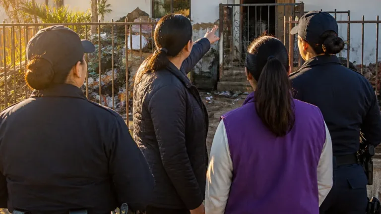 Ensenada: Escuadrón Violeta rescata a cinco menores en condiciones insalubres en Los Encinos