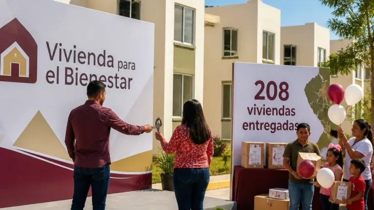 Entregan 208 viviendas en Kanasín; Yucatán avanza 66% de su meta sexenal