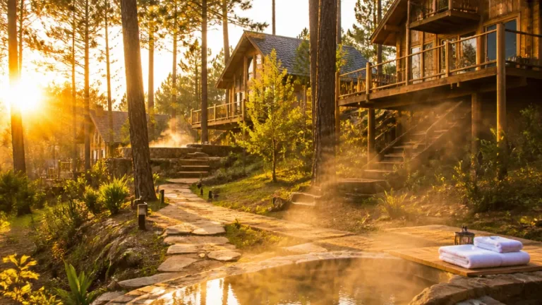 Escapada en Hidalgo: cabañas con aguas termales y todo incluido en Chilcuautla