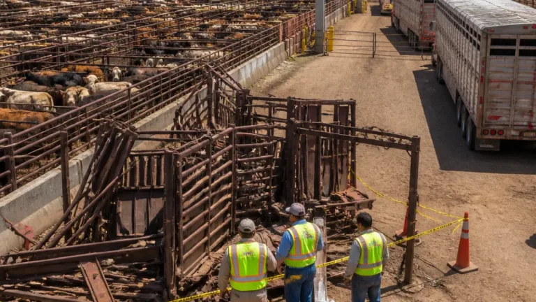 Falla técnica detiene temporalmente envío de ganado desde Agua Prieta; quedan retenidas ~3,000 cabezas