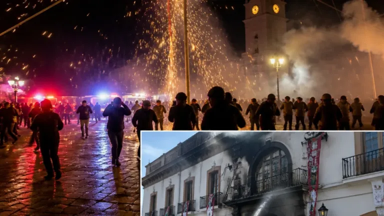 Fallas en espectáculos pirotécnicos del Grito generan lesiones y pánico en Palenque y Cintalapa