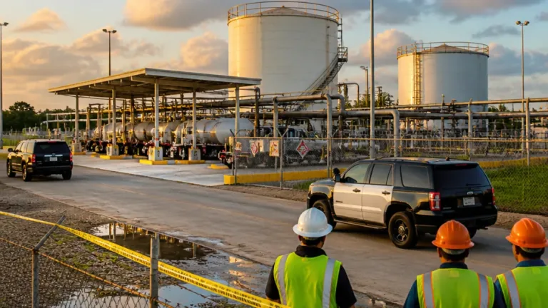 FGR asegura inmueble con infraestructura para almacenamiento de hidrocarburos en la carretera Villahermosa–Cárdenas