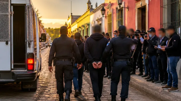 Fuga de reo durante traslado en San Cristóbal de las Casas deja dos custodios detenidos