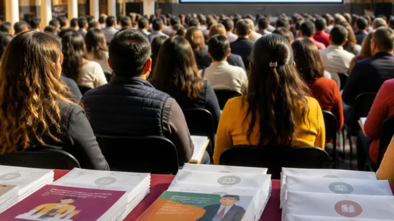 Gira del Segundo Informe en Morelia: cifras de apoyos chocan con el rezago educativo en Michoacán