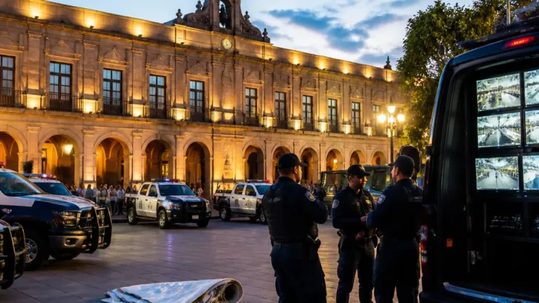 Gobierno de Nayarit dice mantener paz y orden; investiga manta y detonaciones en Tepic
