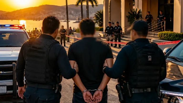 Gobierno federal reporta caída del 61% en homicidios diarios en Guerrero y detiene presunto generador de violencia en Acapulco