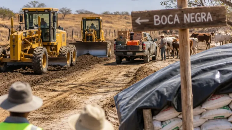 Guadalupe: rehabilitan caminos saca cosechas y fortalecen salida de productos rurales