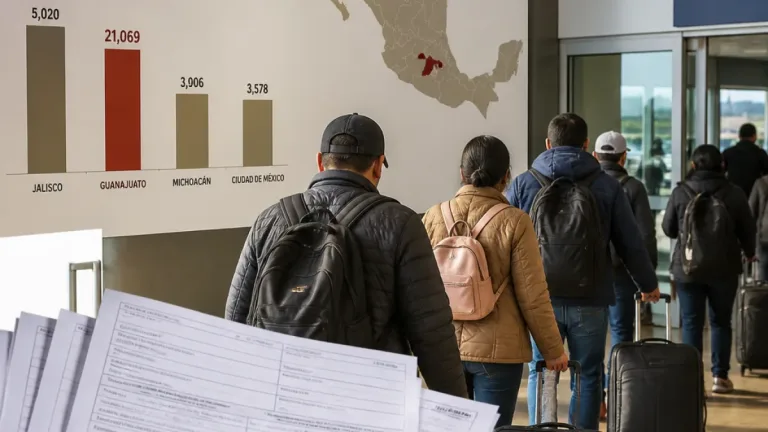 Guanajuato, segundo lugar nacional en repatriaciones: 21,069 connacionales retornados