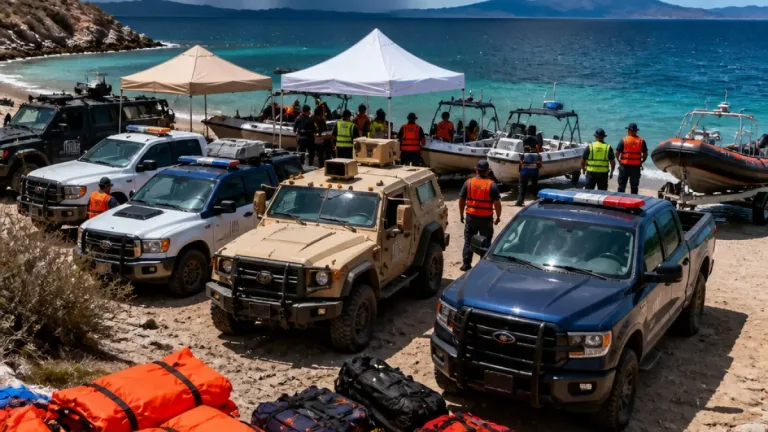 Guardia Nacional activa Plan DN-III-E en Baja California Sur por huracán Polo