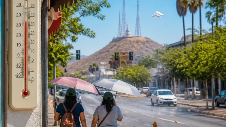 Hermosillo espera día de calor intenso, cielo despejado y rachas de viento el 15 de septiembre