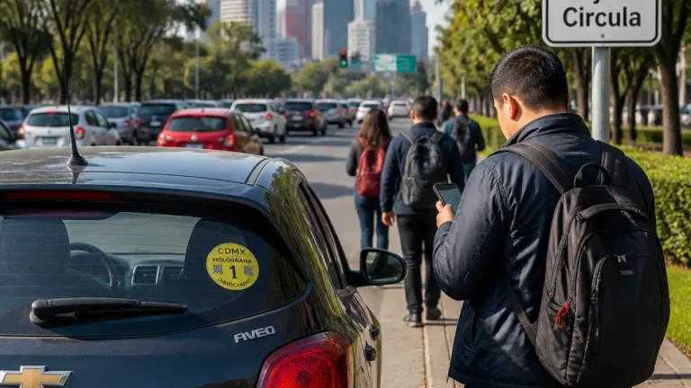 Hoy No Circula: esta semana descansan autos con engomado amarillo y placas terminadas en 5 y 6