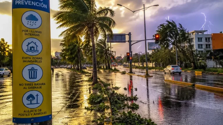 Huracán Polo traerá lluvias intensas y riesgo de inundaciones en varias regiones de Chiapas