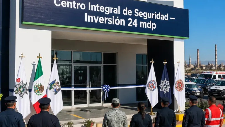 Inauguran en Monclova nuevo Centro Integral de Seguridad con inversión de 24 mdp