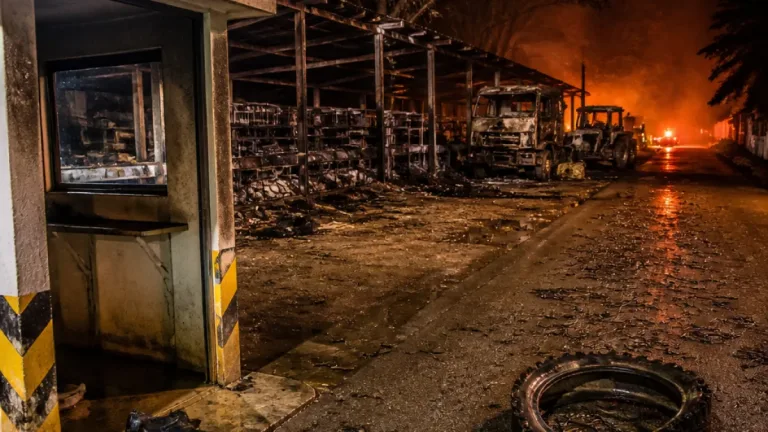 Incendian granja avícola en Álamo; denuncian estrategia criminal para controlar mercado de pollo