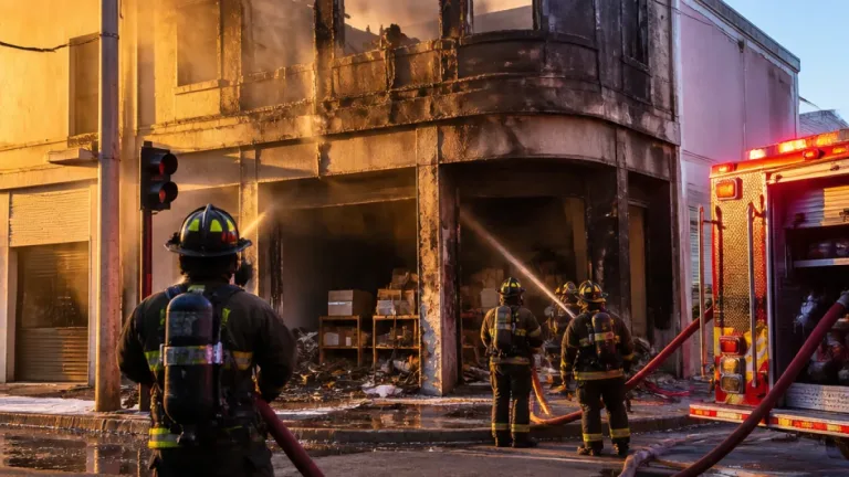Incendio devasta papelería con 34 años de historia en colonia Hipódromo de Durango