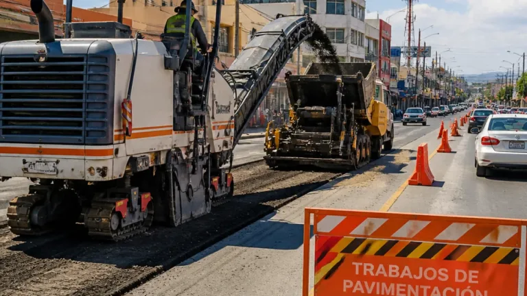 Inicia pavimentación de Avenida Ramón Caballero en Tehuacán; esperan mejoras en movilidad
