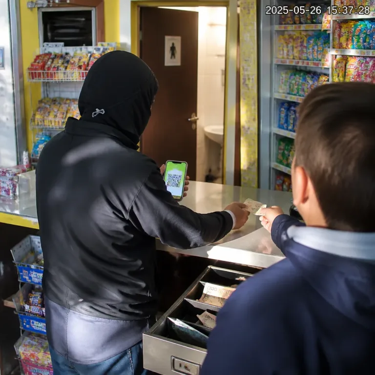 Roban un kiosco en Cipolletti y uno de los ladrones se hace pasar por empleado para cobrar con QR