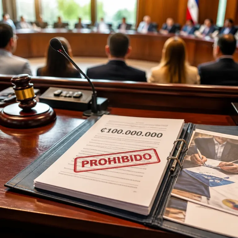 Comisión impone requisito insólito de ₡100 millones para la reelección de magistrada en Costa Rica