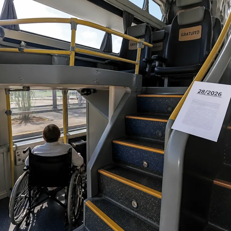 Gobierno permite a empresas de micros ubicar a personas con discapacidad en la planta alta de buses doble piso