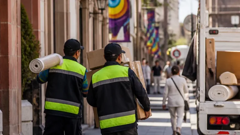 Inspectores municipales retiran mercancía de banquetas en Durango para liberar paso peatonal