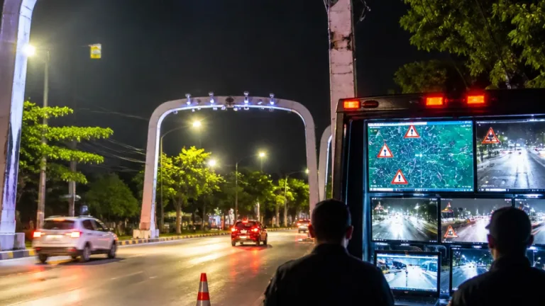 Intento de daño a arcos de videovigilancia en Ciudad Valles; sistemas permanecen operativos