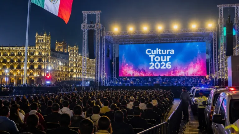 Intocable anuncia concierto en el Zócalo el 15 de septiembre dentro de su 'Cultura Tour 2026'