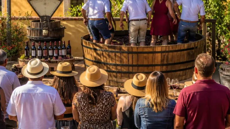 Jesus Maria celebra la Vendimia en Viñedo Casa Leal con tradición, vino y gastronomía