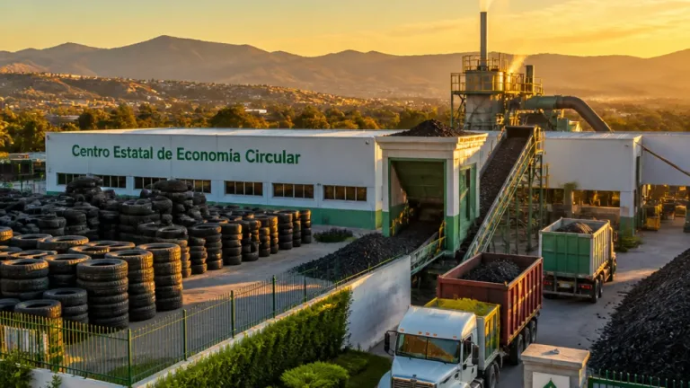 Jiutepec alberga el primer centro estatal para transformar llantas y reducir contaminación