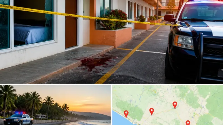Jornada violenta en Colima deja nueve muertos y un policía herido